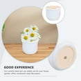 thumbnail image 6 of Worgeous  2 Pcs Ceramic Flowerpot Succulent Planters Pots for Plants Office, 6 of 8