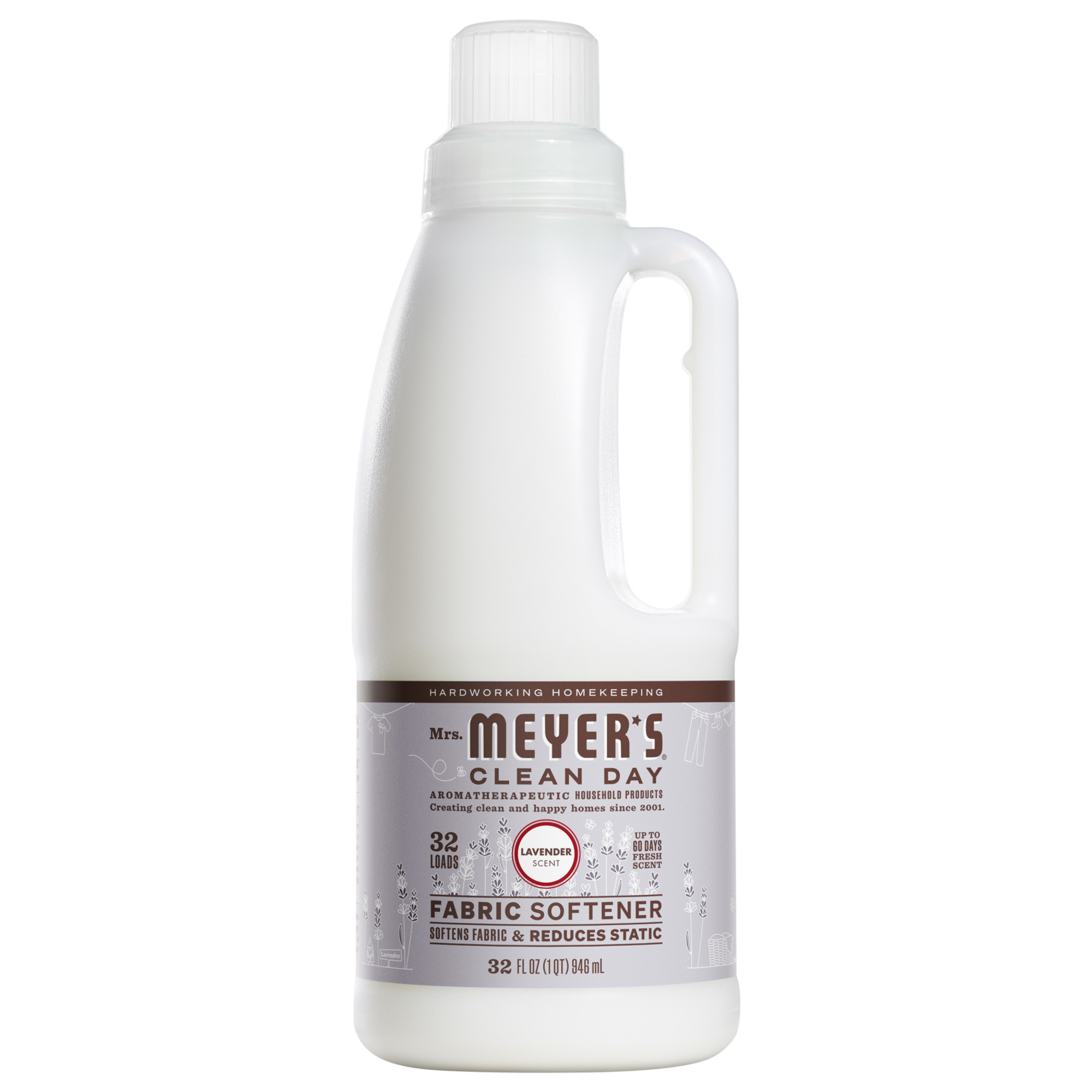 Mrs. Meyer's Clean Day Liquid Fabric Softener, Lavender, 32 Fl Oz photo 1