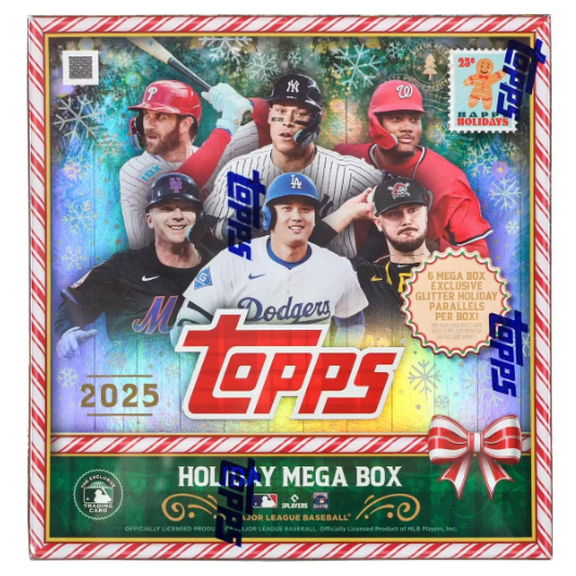 2025 MLB Topps Holiday Baseball Mega Box!