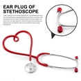 thumbnail image 1 of 10 Pairs Durable Stethoscope Earplug Replacement Earbud for Hospital Clinic, 1 of 3