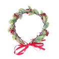 thumbnail image 1 of YISITIAN Guirlande de Noël Pièce de Groupe Simulation Feuilles CJ919-28220, 1 of 9