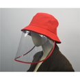 thumbnail image 1 of Bucket Hat Unisex Face Shield - Red, 1 of 1