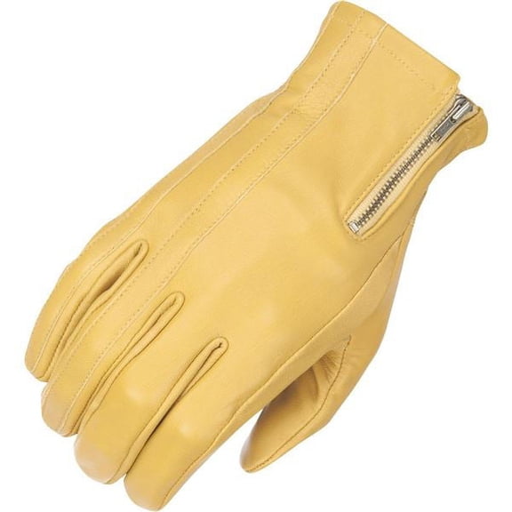 Highway 21 Recoil Leather Motorcycle Glove - Tan, All Sizes