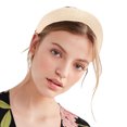 thumbnail image 5 of Diademas de moda para mujer, lazo anudado vintage de corte ancho negro superior cruzado bandas para la cabeza para niñas accesorios para el cabello, 5 of 5