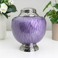 thumbnail image 3 of Perfect Memorials Custom Engraved Keepsake Brushed Blue Cremation Urn, 3 of 4