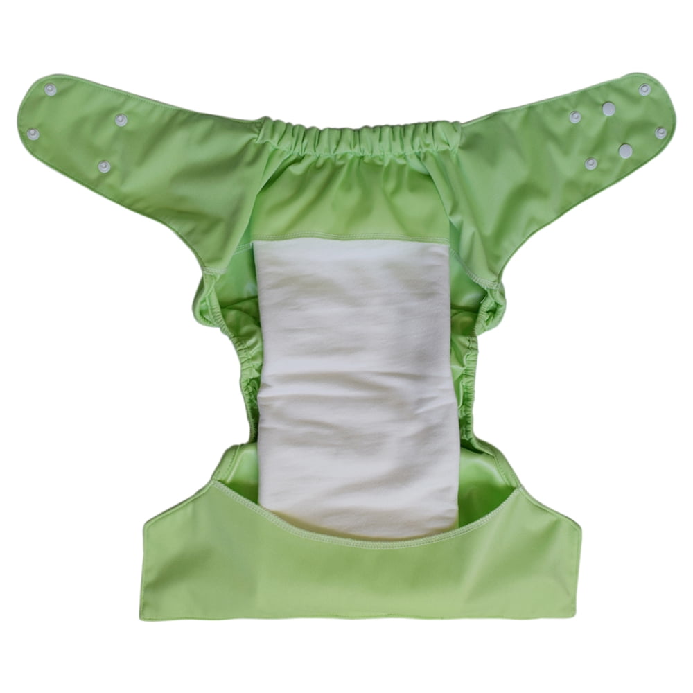 EcoAble Incontinence Prefold Booster Pad: Cloth Diaper Absorbency Insert for Special Needs Adults, 3-pack (Prefold Insert ONLY, Small)