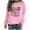 Pink, variant on Halloween Sweatshirts for Women Salem 1692 Broom Co. Shirt Fleece Lined Halloween Witch Sweaters Crewneck Holiday Pullover Long Sleeve Tops
