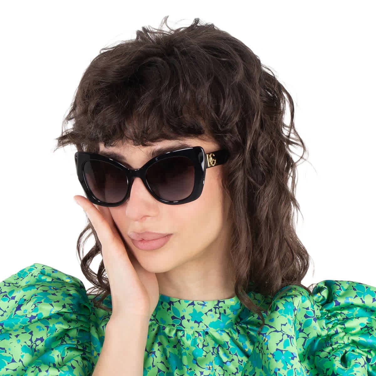  New Givenchy GV40073I 21A Sunglasses - White Frame, Grey Lenses Givenchy GV40020F-21A-55 Sunglasses In White Acetate Frame  main image 2