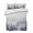White Dark Blue Gray Blue, variant on Quilts King Size, Blue Mist Forest Soft Comforter Bedding Set for Bed, Pine Larch Trees Natural Landscape Lightweight Quilted Bedspread with Pillow Cover(2 Pieces) for All Season, 96x106 Inch