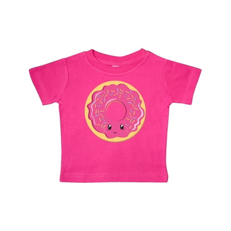 

Inktastic Hot Pink Donut Gift Baby Boy or Baby Girl T-Shirt