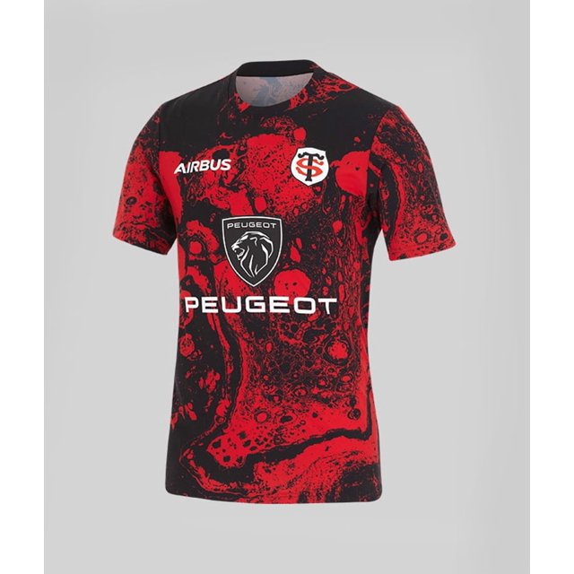 24-25 Toulouse Home Nrl Classic Collection Short-Sleeved Rugby Jersey Training Suit-S