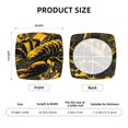 thumbnail image 4 of Kdxio Chair Seat Covers Urban Graffiti Scorpion Illustration Print Chair Covers for Dining Room Square Washable Chair Protector Seat(Six Piece), 4 of 5