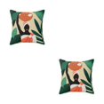 thumbnail image 4 of Redempat Home Decoration Cushion Covers In Various Colors For Fit Soft Durable W0134-12 2Set, 4 of 6