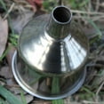 thumbnail image 5 of Hariumiu Stainless Steel Wide Mouth Funnel for Hip Flasks Flask Wine Pot Flagon-, 5 of 8