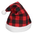 thumbnail image 1 of Gorro de Papá Noel con luz LED, gorro de peluche luminoso para decoración de fiestas navideñas de Año Nuevo, 1 of 14