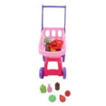 thumbnail image 4 of Fruit Shopping Cart Toys, Grocery Cart Toy Multipurpose  For Children Blue,Pink, 4 of 8