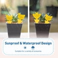 thumbnail image 4 of QARUN 48 Pack Fruit Fly Traps for Indoor Outdoor,3 Shapes Yellow Sticky Bug Traps,Double-Side Fungus Gnat Killer for Houseplants,Mosquitos,Flying Insects, 4 of 7