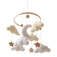 thumbnail image 3 of Nursery Mobile | Educational Rotating with Wooden Stars | Nursery Mobile Boho Decor | for Bedroom Li, 3 of 4