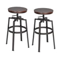 thumbnail image 1 of Banco 2 Silla DE Bar FURNITURER Amat Walnut CLÁSICO, 1 of 4