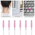 thumbnail image 5 of 50 Pcs Disposable Mascara Wands, Crystal Eyebrow Spoolies Brush for Eyelash Extensions, Pink Eye Lash and Makeup Brush, 5 of 7