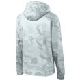 thumbnail image 6 of Sport-Tek Sport Wick CamoHex Fleece Hooded Pullover-L (White), 6 of 6