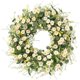 thumbnail image 1 of Corona Sggvecsy de 61 cm con margaritas blancas, eucalipto y lavanda, 1 of 7