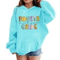 thumbnail image 4 of Ruyang Girls Boys 4th Grade Back to School Hoodie Kids Long Sleeve Cute First Day of School Hoodie Preppy Sweatshirts, 4 of 7