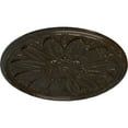 thumbnail image 3 of 40"OD x 1 7/8"P Delfina Ceiling Medallion, Hand-Painted Stone Hearth Crackle, 3 of 5