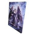 thumbnail image 4 of Ebros Anne Stokes Raven Crow Dark Angel Fey Wood Framed Picture Wall Decor, 4 of 5