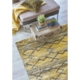 thumbnail image 4 of Izberbas Yellow Geometric Polyester Area Rugs for Living Room Washable Rugs Boho Moroccan Area Rug Soft Geometric Bohemian Distressed Indoor Rug for Bedroom Dining Room Office Foldable Nonslip Rug, 4 of 9