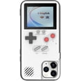thumbnail image 1 of Handheld Game Console Case for iPhone , 36 Retro Games Playable Phone Case, Cool 3D Case for iPhone12 mini(White), 1 of 7