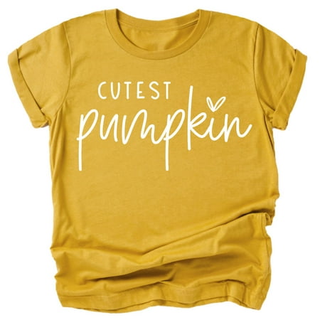 

Cutest Pumpkin Heart Shirts and Bodysuits for Infant Baby and Toddler Girls and Boys Mustard Shirt 2T