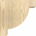 thumbnail image 3 of 6"W x 10"D x 10"H Alpine Rough Sawn Corbel, Douglas Fir, 3 of 9