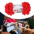 thumbnail image 6 of Tachiuwa Chunky Wool Yarn, DIY Knitting Summer Home Decor, Cushion Blanket Bulky Yarn for Weaving Tapestry Craft Scarf red, 6 of 9