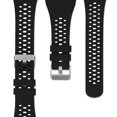 thumbnail image 6 of kwmobile Strap Compatible with Polar M400 / M430 Strap - Replacement Silicone Watch Band - Black Matte, 6 of 7