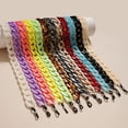 thumbnail image 2 of Cadenas de acrílico para gafas de sol de color mate a la moda para mujeres y hombres, cadenas para gafas de lectura, cordón para gafas, correa para el cuello, 2 of 5