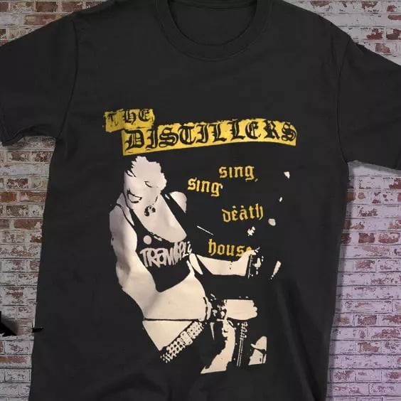 Vtg The Distillers T Shirt Tee Men Women Short Sleeve AR361