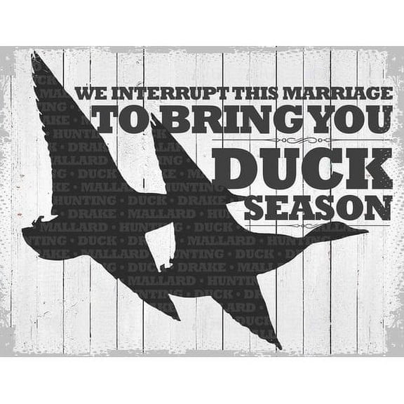 Marmont Hill Duck Season 1 by Saturday Evening Post Painting Print on Canvas