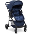 thumbnail image 1 of GAP babyGap 2-in-1 Carriage Stroller - Car Seat Compatible - Easy One-Handed Fold - Lightweight Stoller with Oversized Canopy & Reclining Seat - Made with Sustainable Materials, Navy Camo, 1 of 5