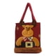 thumbnail image 2 of Bolsas de regalo navideñas con diseño de Papá Noel, muñeco de nieve y ciervo | Bolsas de tela con cordón para regalos navideños | Bolsas reutilizables para fiestas infantiles, familiares y amigos, 2 of 4