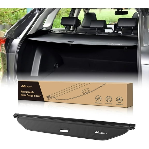 Nilight Trunk Cargo Cover for Toyota 4Runner Accessories 2010 2022 2023 2024, Retractable Trunk Cargo Cover Security Shade Cargo Cover, 1-Pack,Black