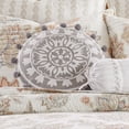 thumbnail image 3 of Levtex Home - Selesta Blush - Decorative Pillow (18in. Round) - Medallion - Grey and White, 3 of 4