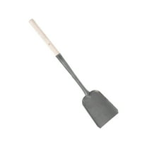 TEHAUX Long Ash Shovel Iron Wood 1Pcs 24.4in