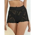 thumbnail image 4 of Caoirhny Women Swimsuit Cover up Crochet Cutout Bikini Bottom Cover up Shorts for Beach Swimsuit Swimwear Summer Clothes, 4 of 7