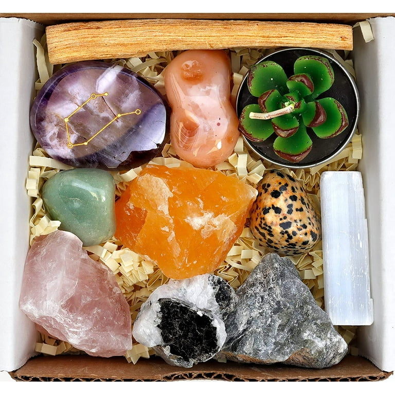 Buy Zodiac Healing Crystals Gift Set (14 Pc)  Dancing Bear – Dancing  Bear's Rocks and Minerals