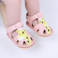 thumbnail image 2 of Infant Baby Boys Girls Summer Sandals Soft Sole Anti-Slip Newborn Toddler First Walkers Crib Athletic Shoes(0-18 Months), 2 of 6