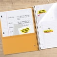 thumbnail image 5 of Five Star Spiral Notebook Plus Study App 3 Subject Wide Ruled 8 x 10 12 Sky Blue, 5 of 6