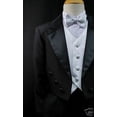 thumbnail image 6 of Baby,Toddler & Boy Formal WeddingTail Tuxedo Suit Black white vest sz:  S M L-20, 6 of 9