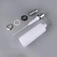 thumbnail image 1 of Kitchen Sink Soap Dispenser Liquid Pump Diffuser, Hidden Dishwashing Liquid Dispenser, Chrome, Silver, 1 of 3