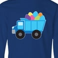 thumbnail image 4 of Inktastic Easter Egg Truck Boys Long Sleeve Youth T-Shirt, 4 of 5